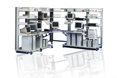 IT Labor Workstations Regale