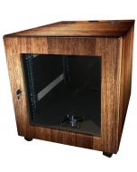 Soundex 19" Studio Rack Akustik, 12 HE, Eiche dunkel