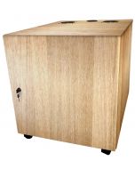 Soundex 19" Studio Rack Akustik, 12 HE, Eiche Hell