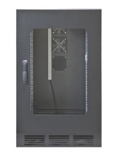 19" DS CAB 25 HE, 600x900x1300, Material Stahlblech, vorne geschlossen