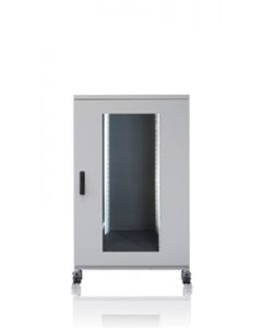 19" Akustikschrank 25 HE, 800x900x1300, vorne geschlossen