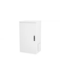 19" IP 55 Wandschrank, Gehäuse doppelwandig, mit Staubschutz und Spritzwasserschutz; passiv belüftet