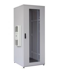 19" Klimaschrank 42 HE mit Seitenklimagerät 1000 W, 800+260x800x2000