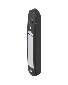 Schwenkgriff AGENT E Wireless mit RFID Kartenleser 13,56 MHz GD-Zn weißaluminium gepulvert und Polyamid GF schwarz 3000-U911-42