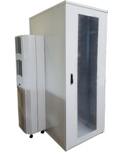 19" Klimaschrank 42 HE mit Seitenklimagerät 4000 W, 800+340x1200x2000